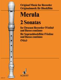 Merula, T: 2 Sonatas