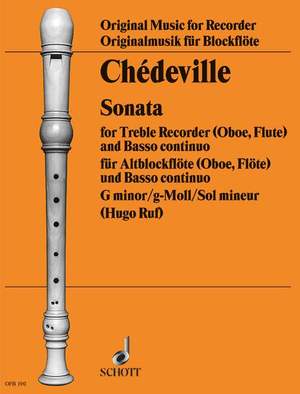 Chédeville, E: Sonata G minor op. 10/9