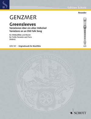 Genzmer, H: Greensleeves GeWV 261