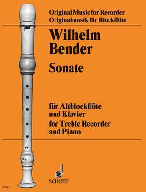 Bender, W: Sonata
