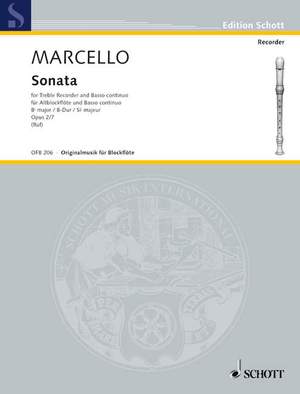 Marcello, B: Sonata Bb major op. 2/7