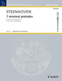 Steenhoven, K v: 7 minimal preludes