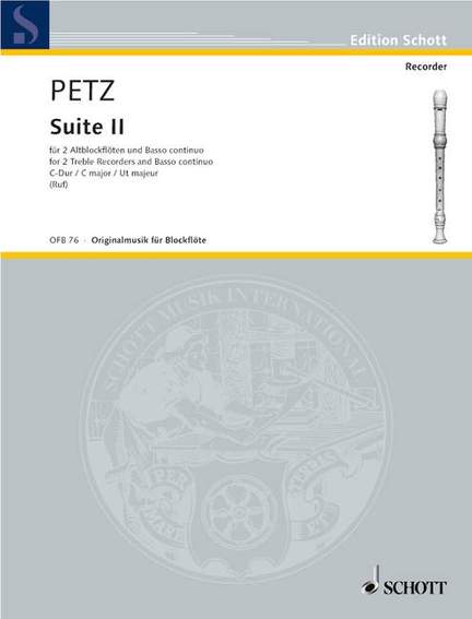 Pez, J C: 2 Suites C major