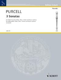 Purcell, D: 3 Sonatas