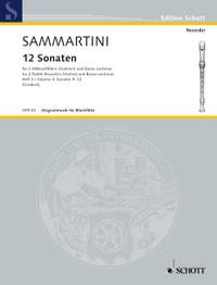 Sammartini, G: Twelve Sonatas