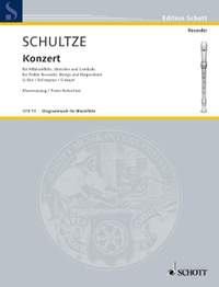 Schultze, J C: Concerto in G Major