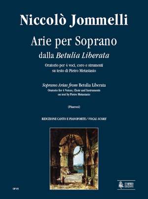Jommelli, N: Soprano Arias from Betulia Liberata