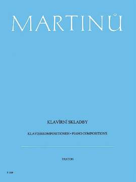 Martinů, B: Piano Compositions H 122, H 250, H 242, H 362, H 140, H 141