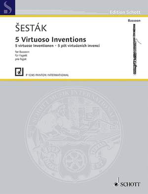 Šesták, Z: 5 Virtuoso Inventions