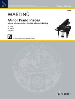 Martinů, B: Minor Piano Pieces H 86bis, H 86, H 126bis, H 145, H 158, H 241, H 249