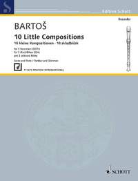 Bartos, J Z: 10 Little Compositions