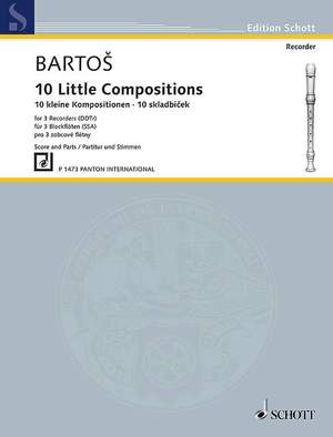 Bartos, J Z: 10 Little Compositions