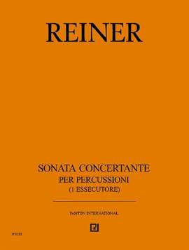 Reiner, K: Sonata Concertante