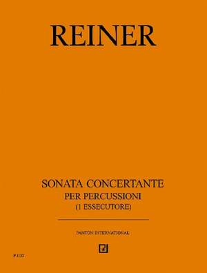 Reiner, K: Sonata Concertante