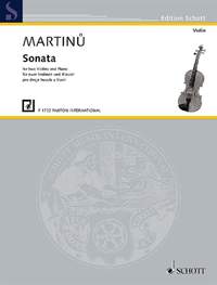Martinů, B: Sonata