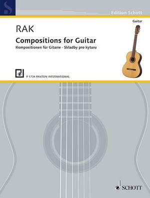 Rak, S: Compositions for Guitar