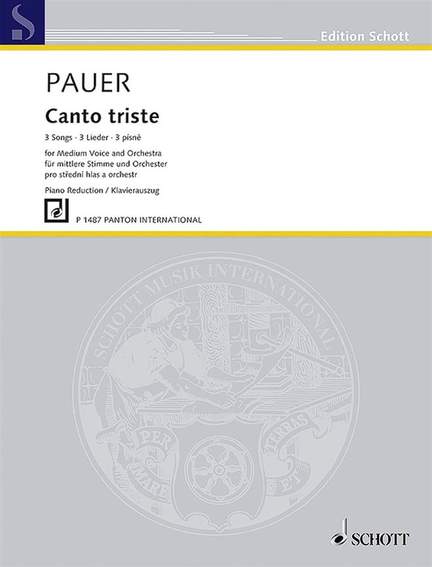 Pauer, J: Canto triste