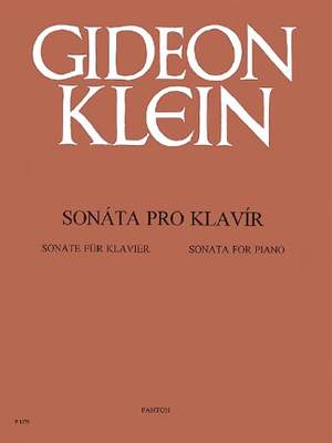 Klein, G: Sonata