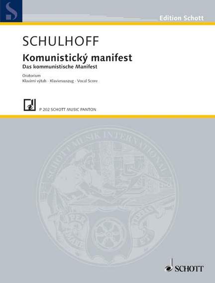 Schulhoff, E: Komunistický manifest