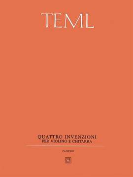 Teml, J: 4 Invenzioni