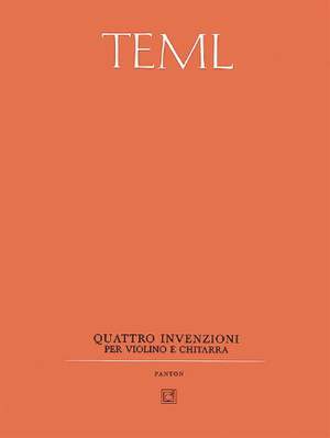 Teml, J: 4 Invenzioni