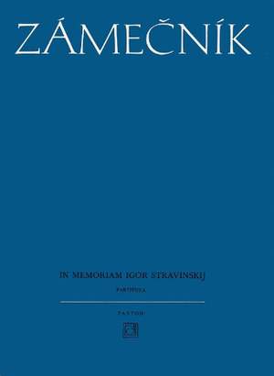 Zámečník, E: In Memoriam Igor Stravinskij