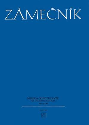 Zámečník, E: Musica concertante
