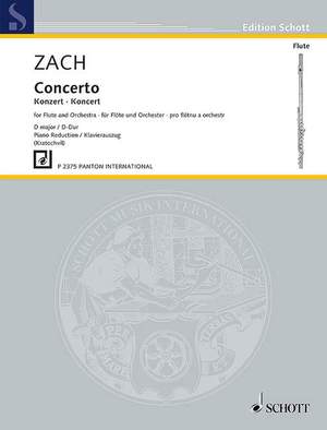 Zach, J: Concerto D-Dur D major