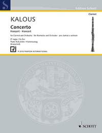 Kalous, J: Concerto Es-Dur E flat major
