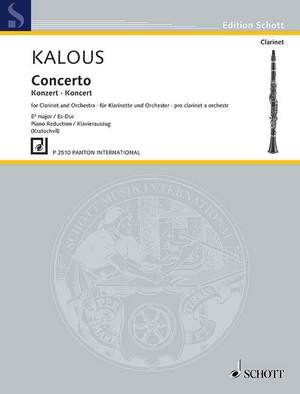 Kalous, J: Concerto Es-Dur E flat major