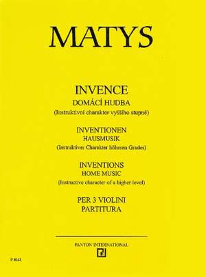 Matys, J: Inventions