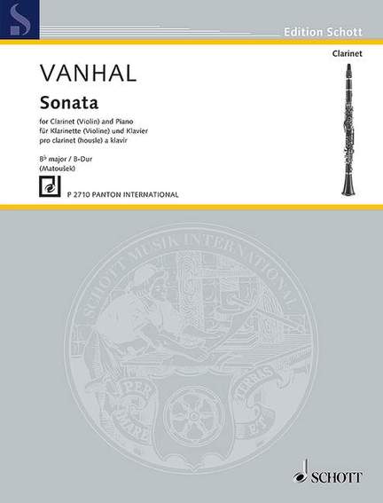 Vanhal, J K: 1. Sonáta B-Dur