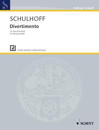 Schulhoff, E: Divertimento op. 14 WV 32