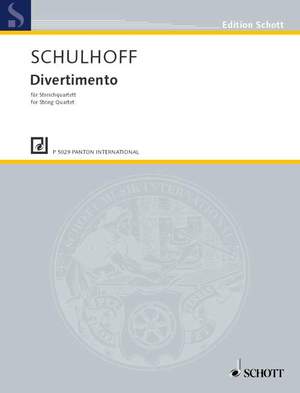 Schulhoff, E: Divertimento op. 14 WV 32