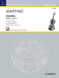 Martinů, B: Sonata in D Minor