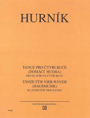 Hurník, I: Tänze für 4 Hände