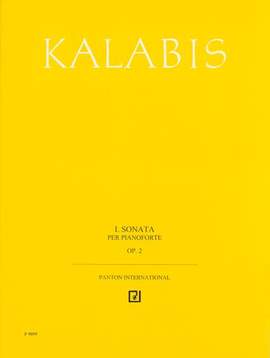 Kalabis, V: 1. Piano Sonata op. 2