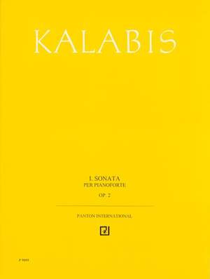Kalabis, V: 1. Piano Sonata op. 2
