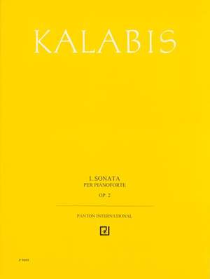 Kalabis, V: 1. Klaviersonate op. 2