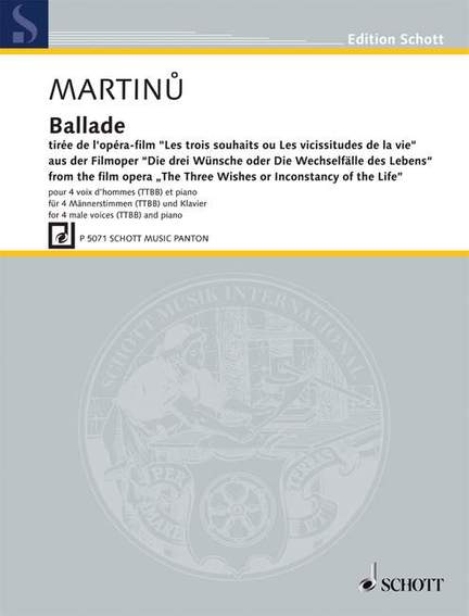 Martinů, B: Ballade