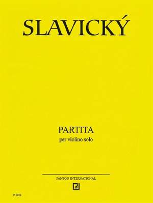 Slavický, K: Partita