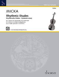 Micka, J: Rhythmische Etüden