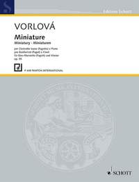 Vorlová, S: Miniaturen op. 55