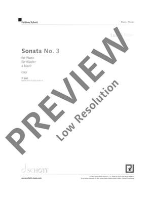 Fišer, L: Sonata III