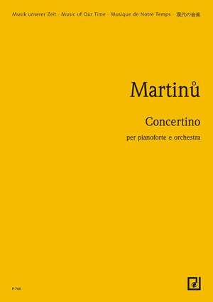 Martinů, B: Concertino H 269