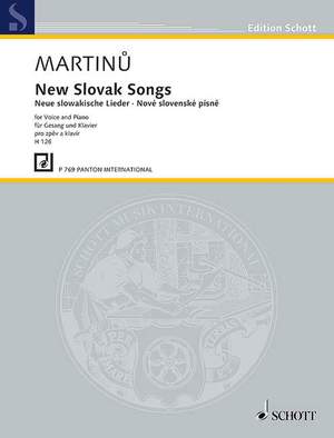 Martinů, B: Neue slowakische Lieder H 126