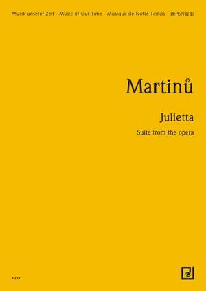 Martinů, B: Julietta H 253 B