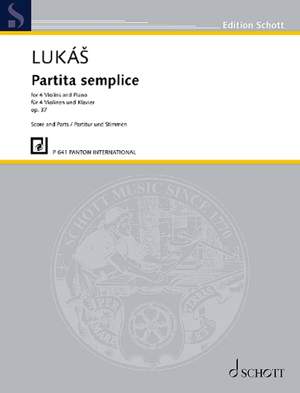 Lukáš, Z: Partita semplice op. 37