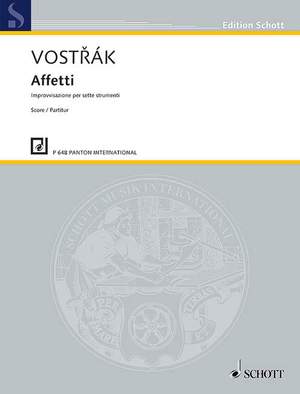 Vostřák: Affetti op. 32