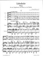 Brahms, J: Love Songs Op. 52 op. 52 Product Image